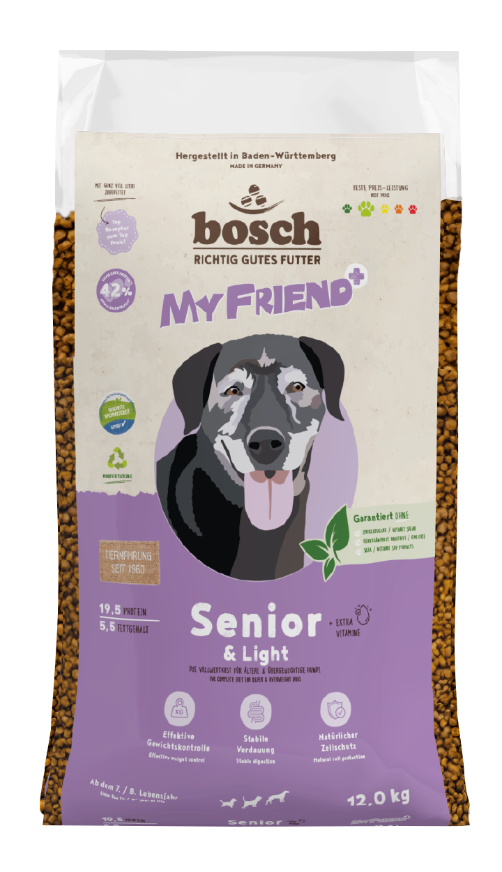 bosch Hunde-Trockenfutter My Friend+ Senior & Light